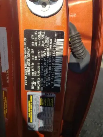 2017 HYUNDAI SANTA FE SPORT   