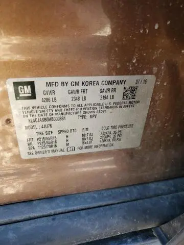 2017 BUICK ENCORE PREFERRED  