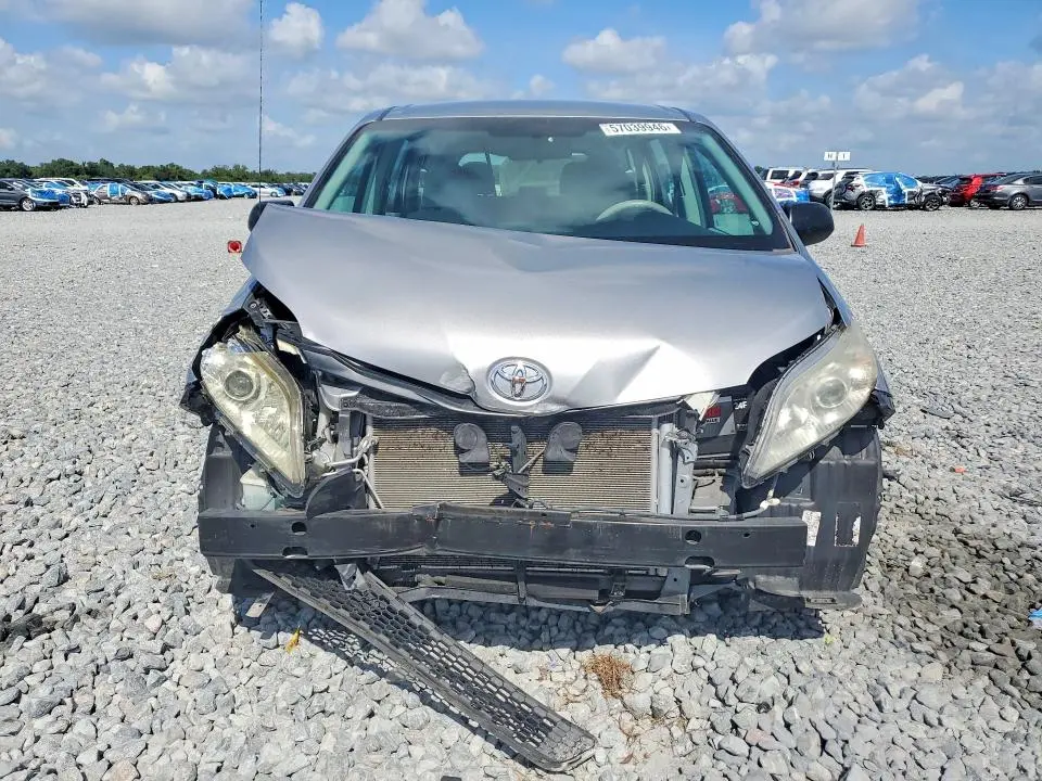 2012 TOYOTA SIENNA BASE 7-PASSENGER  
