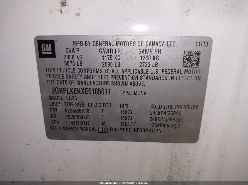 2014 GMC TERRAIN SLT-1