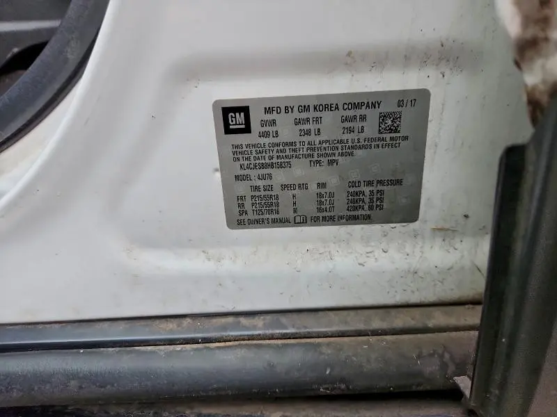 2017 BUICK ENCORE PREFERRED  