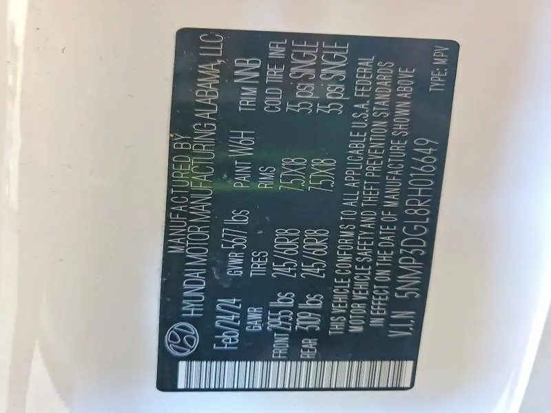 2024 HYUNDAI SANTA FE XRT  