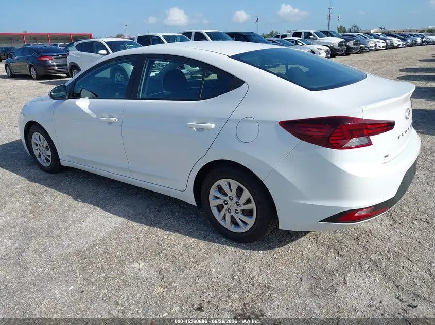 2020 HYUNDAI ELANTRA SE