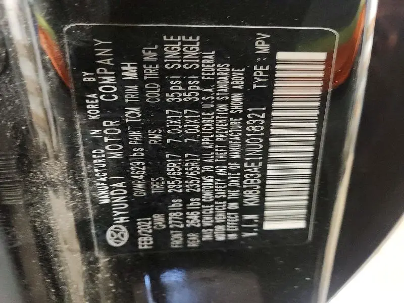 2022 HYUNDAI TUCSON SEL  