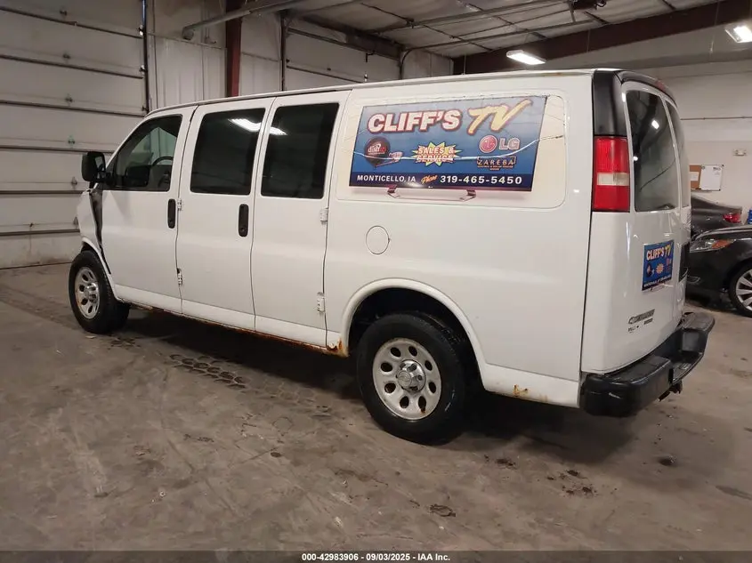 2012 CHEVROLET EXPRESS 1500 WORK VAN