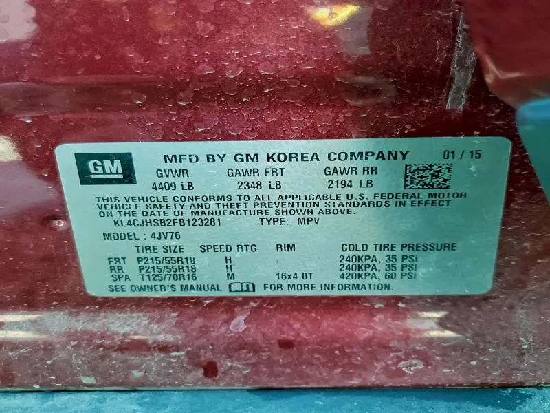 2015 BUICK ENCORE PREMIUM  