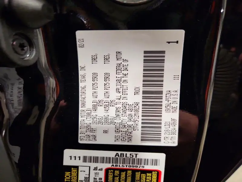 2021 TOYOTA TUNDRA CREWMAX 1794  