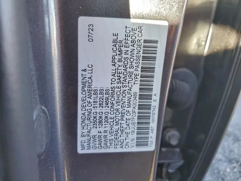 2023 ACURA TLX TYPE S  