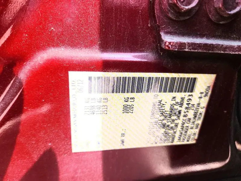 2012 NISSAN MAXIMA 3.5 S  