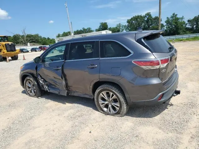 2016 TOYOTA HIGHLANDER LE  