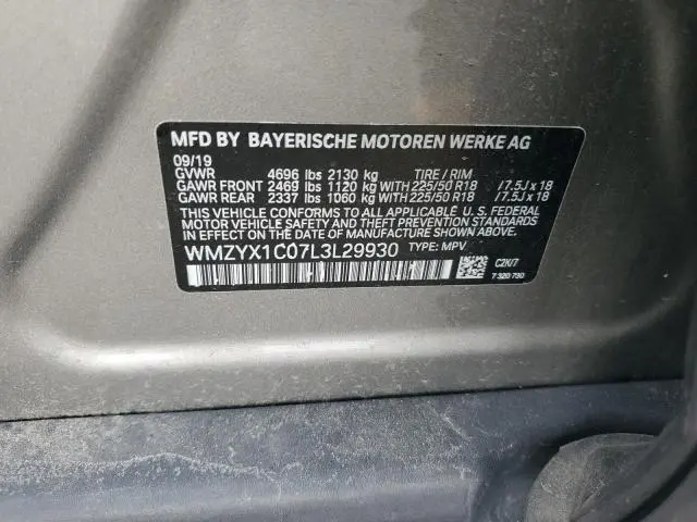 2020 MINI COOPER S COUNTRYMAN ALL4  