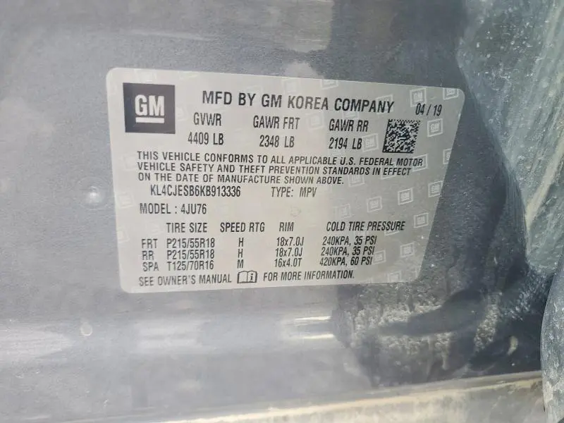 2019 BUICK ENCORE PREFERRED  