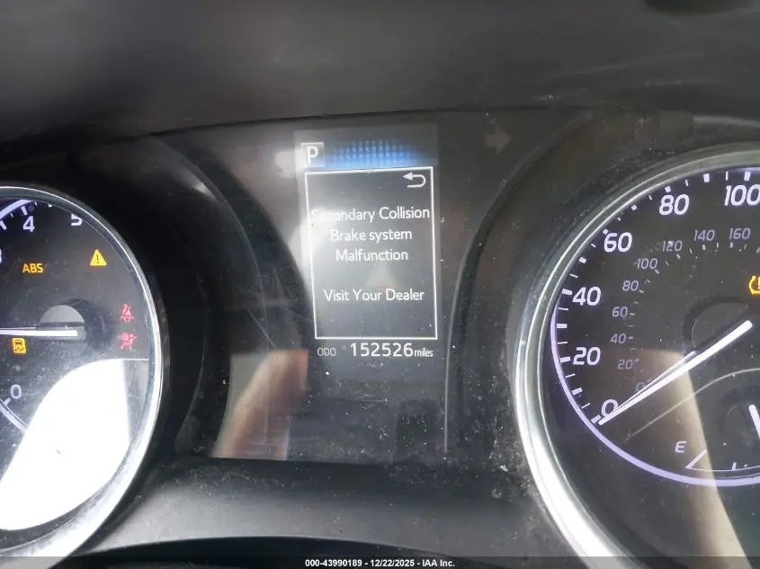 2020 TOYOTA CAMRY LE