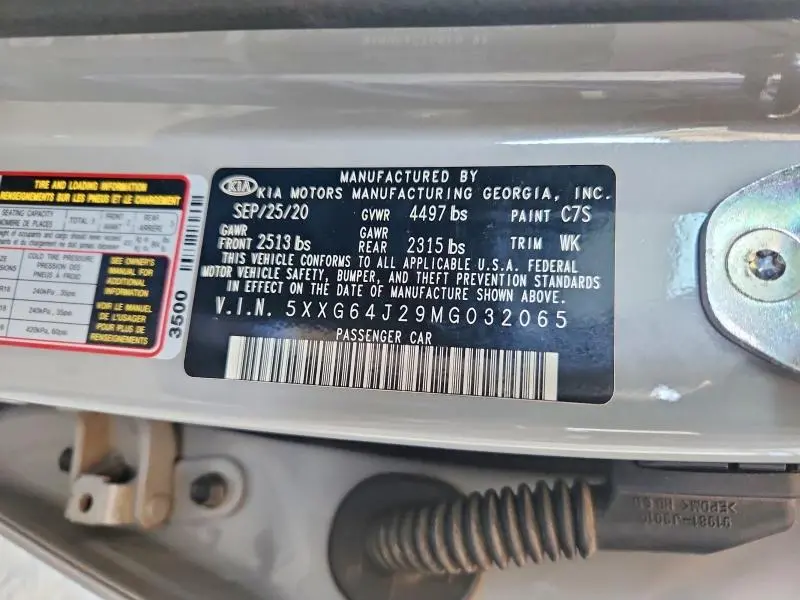 2021 KIA K5 GT LINE  