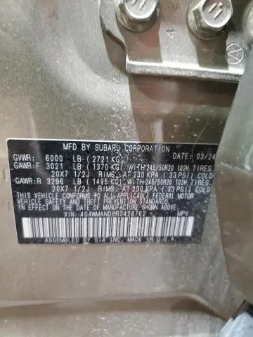 2024 SUBARU ASCENT LIMITED  