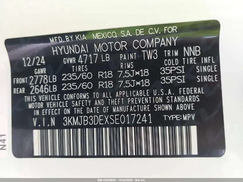 2025 HYUNDAI TUCSON SEL