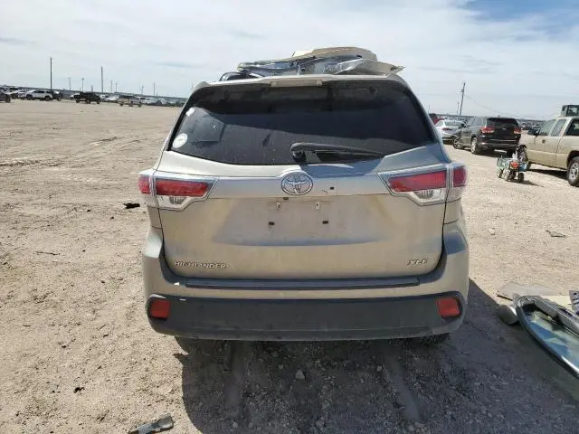 2015 TOYOTA HIGHLANDER XLE  