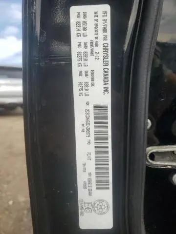 2012 DODGE CHARGER SXT  