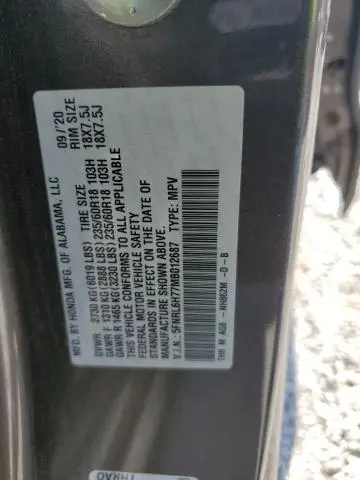 2021 HONDA ODYSSEY EXL  