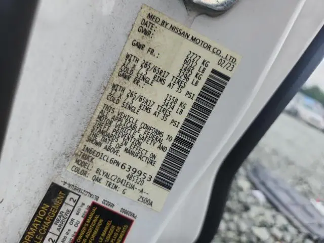 2023 NISSAN FRONTIER S  