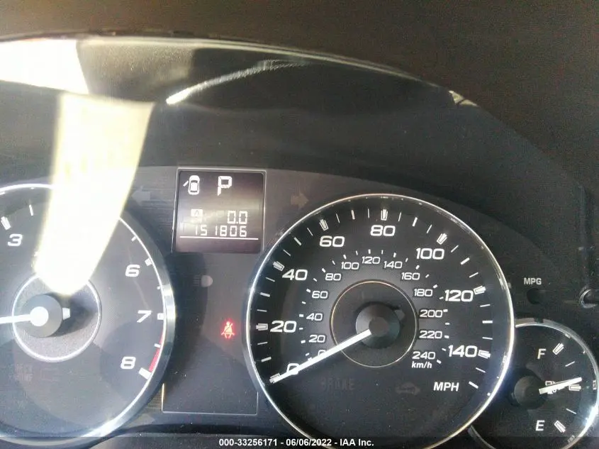 2012 SUBARU LEGACY 2.5I PREMIUM