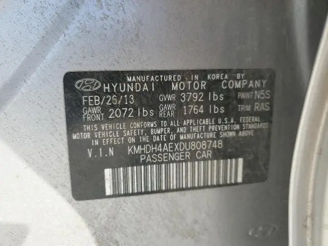 2013 HYUNDAI ELANTRA GLS  