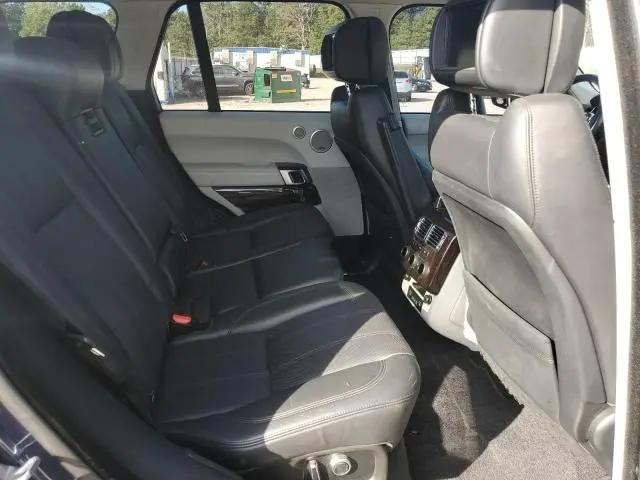 2017 LAND ROVER RANGE ROVER SUPERCHARGED  