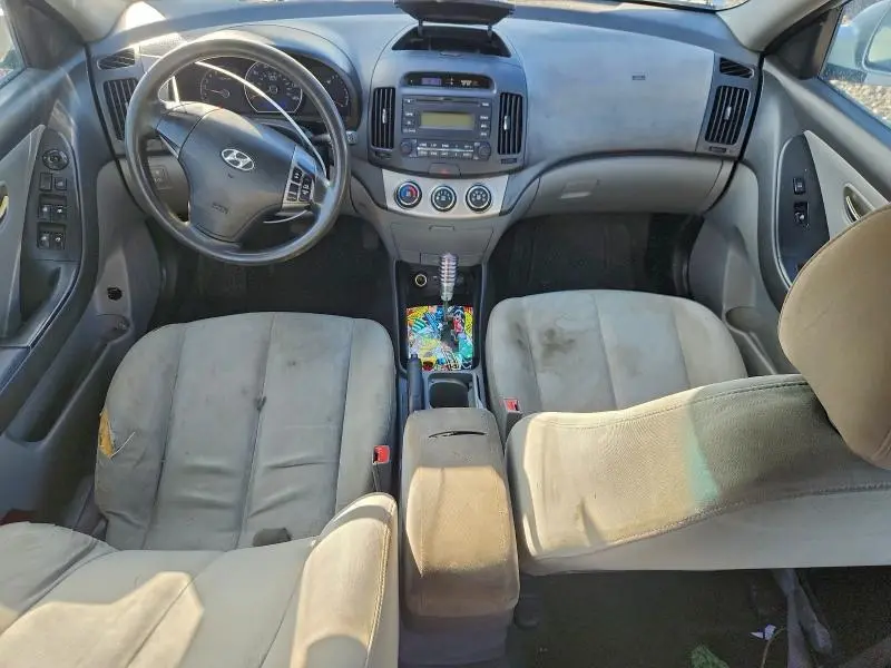 2010 HYUNDAI ELANTRA BLUE  