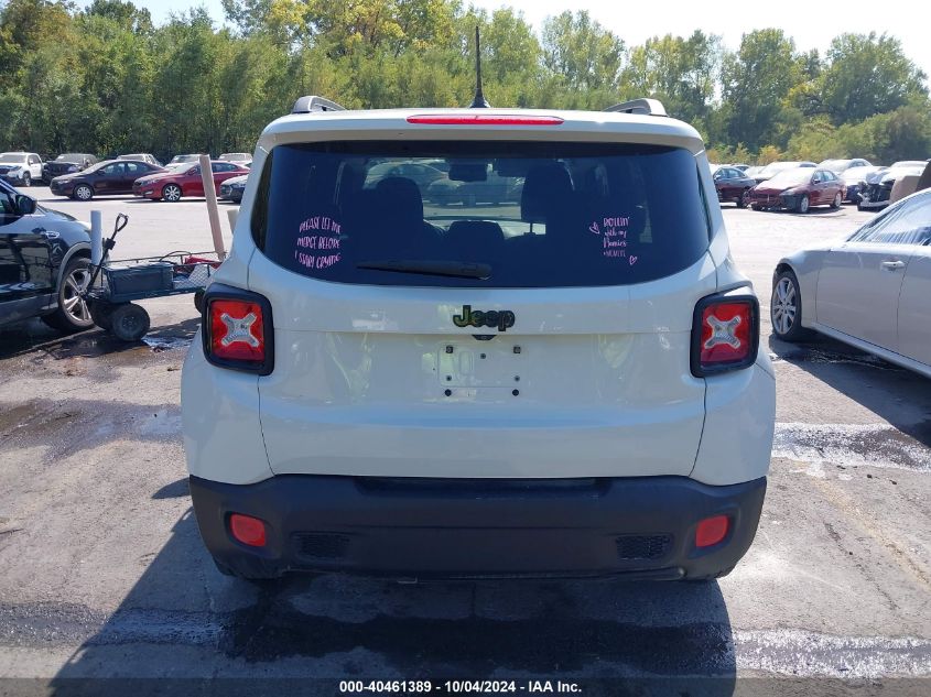 2017 JEEP RENEGADE ALTITUDE FWD