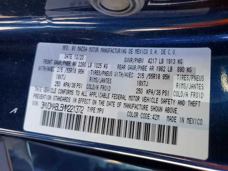 2021 MAZDA CX-30 SELECT  