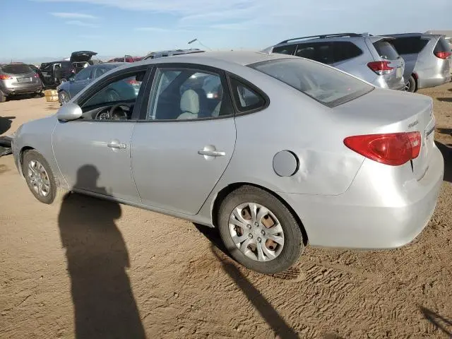 2010 HYUNDAI ELANTRA BLUE  