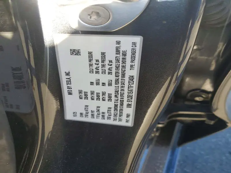 2026 TESLA MODEL 3   