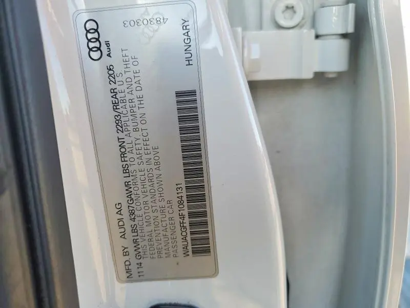 2015 AUDI A3 PREMIUM  