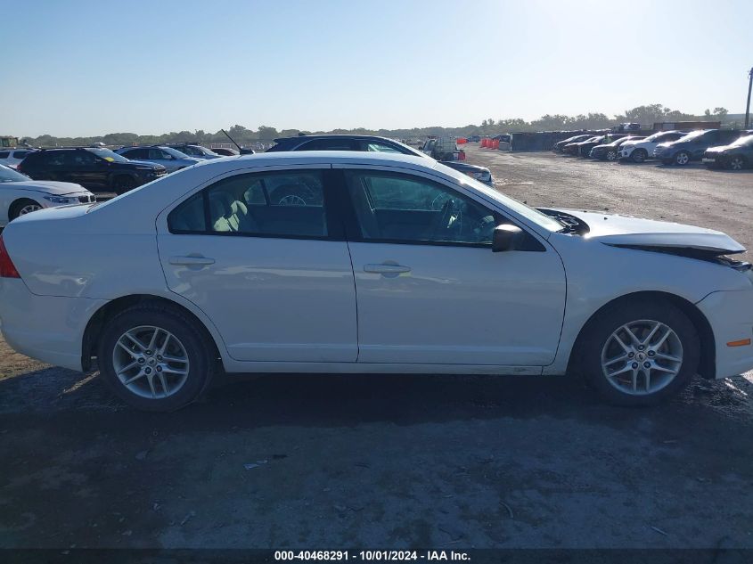 2010 FORD FUSION S