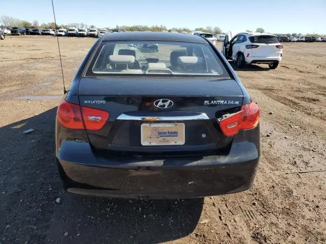 2010 HYUNDAI ELANTRA BLUE  