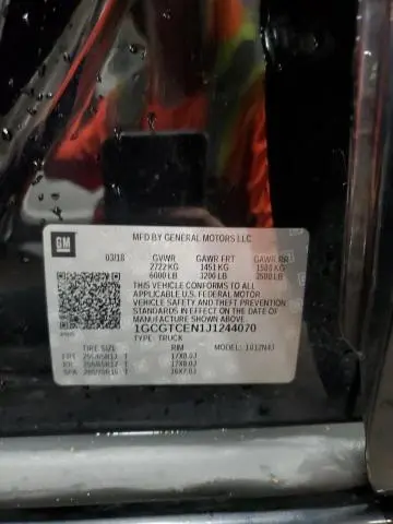 2018 CHEVROLET COLORADO LT  