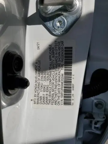 2021 HONDA CIVIC SPORT  