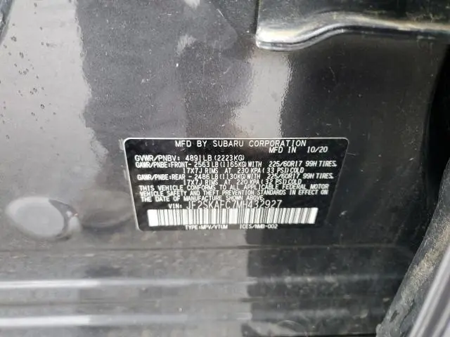 2021 SUBARU FORESTER PREMIUM  