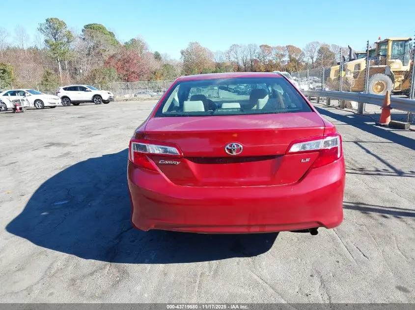 2014 TOYOTA CAMRY LE