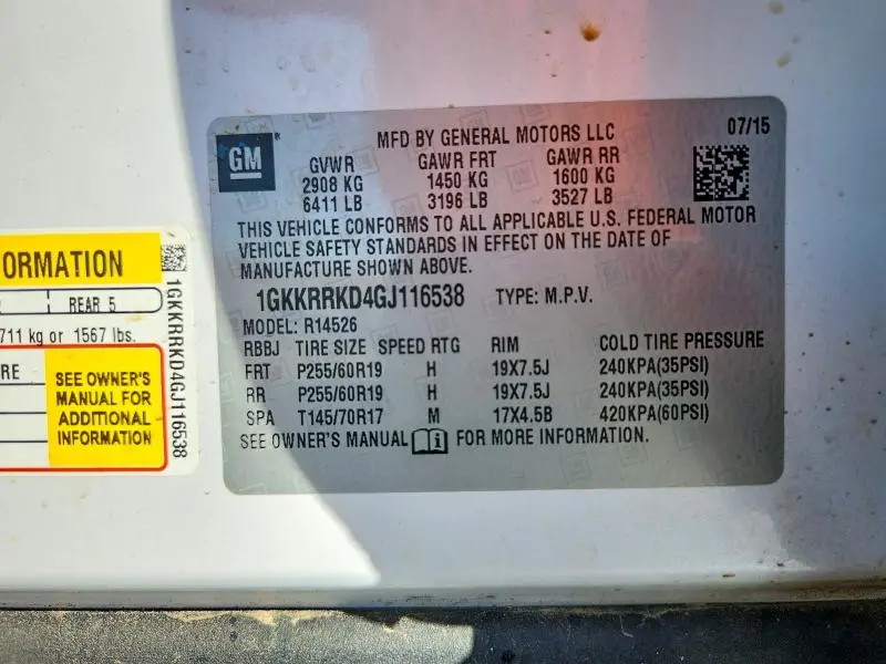 2016 GMC ACADIA SLT-1  