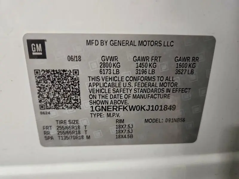 2019 CHEVROLET TRAVERSE LS  