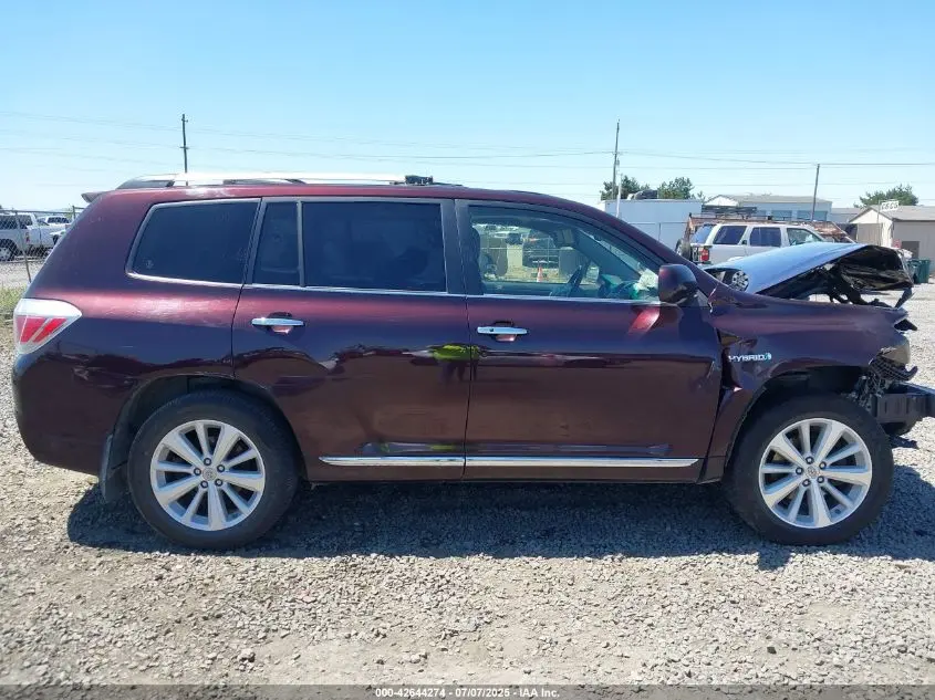 2013 TOYOTA HIGHLANDER HYBRID LIMITED V6