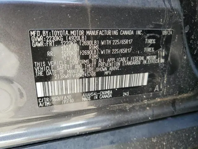 2024 TOYOTA RAV4 XLE  