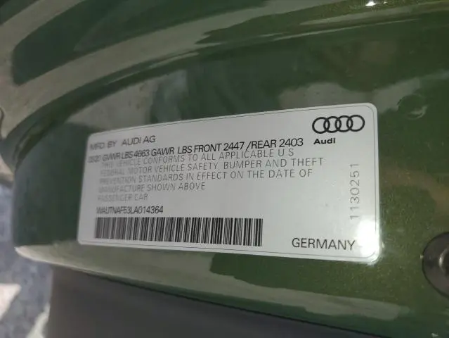2020 AUDI A5 PREMIUM PLUS  
