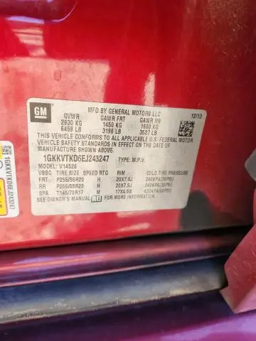 2014 GMC ACADIA DENALI  