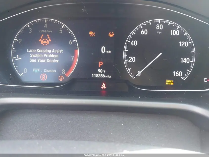 2021 HONDA ACCORD LX