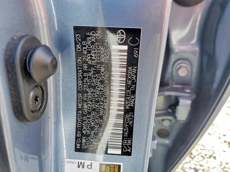 2024 TOYOTA COROLLA SE  