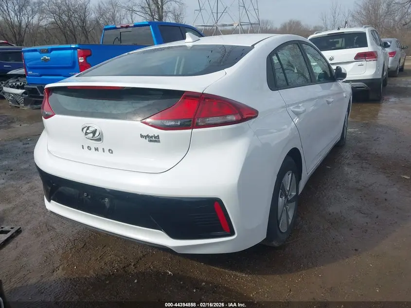 2018 HYUNDAI IONIQ HYBRID BLUE