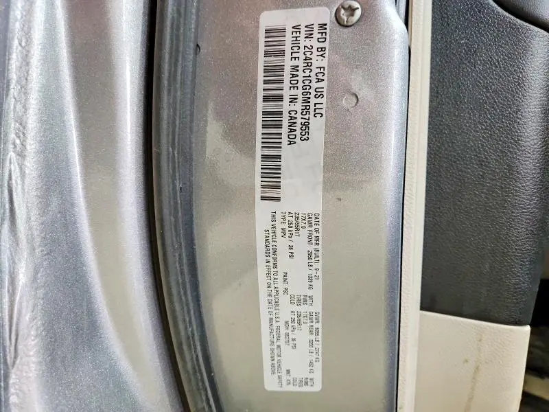2021 CHRYSLER VOYAGER LX  