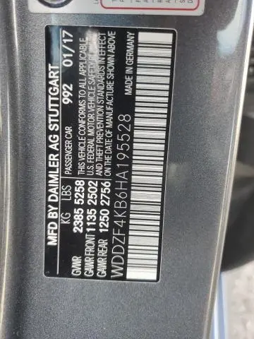 2017 MERCEDES-BENZ E 300 4MATIC  